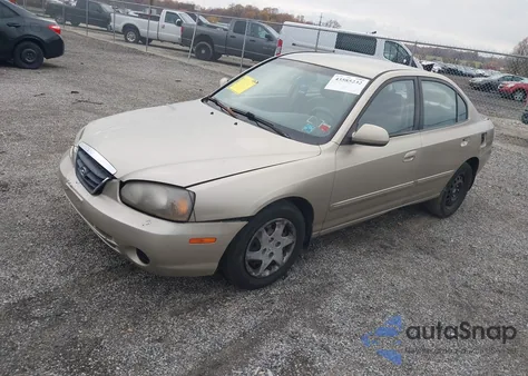 2005 Hyundai Elantra Gls/Gt from USA, damaged, VIN KMHDN46DX5U009840